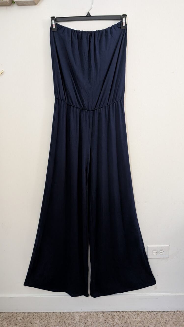 nwt tart collection strapless wide leg modal jumpsuit